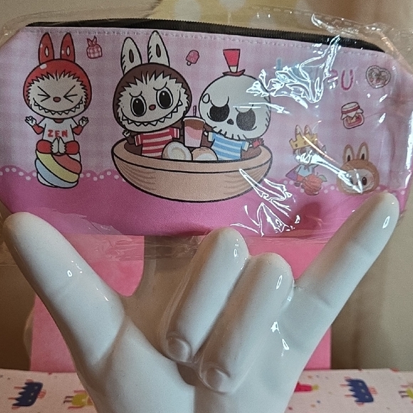 Labubu Other - Pink Kids Labubu Inspired  Pouch